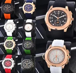 Trovalo di gomma a colori A047 intero di alta qualità A047 Importata VK Quartz Watch Sapphire Crystal 42mm Men039S e Women039s orologi5138172