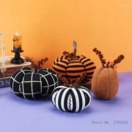 Party Decoration Simulation Fabric Pumpkin Halloween Colorful Cloth Festival Helloween Thanksgiving Day
