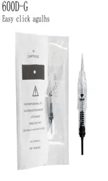 100 шт. Легкий щелчок 600DG Tattoo ижилы 1RL 100PEECE CARTRIDGE Игл одноразовый стерилизованный стерилизованный тату