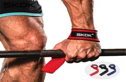 Halter SKDK Gym Antislip Sport Güvenlik Bilek Kayışları Bilek Destek CrossFit El Tutuşları Fitness Vücut İnşa9030289