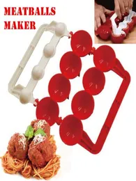 Polpetta stampo che produce palline di pesce in plastica Cucina natalizia cucina self -ripieno cibo da cucina macchina per cucinare accessori cucina accessori fai -da -te too7601018