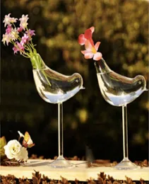 Feliz Birds Happy Birds Vases de vidro Decoração de casamento decoração de casa elegante vasos de flores plantadores1411913