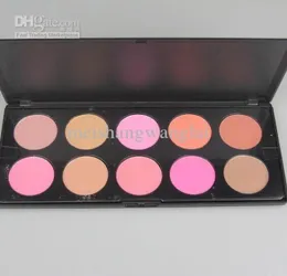 Professional 10 Colori Frud Trucing Makeup Palatte Assiccata Blush Drushing e Graceful Powder 1 PCSPACKET9250363