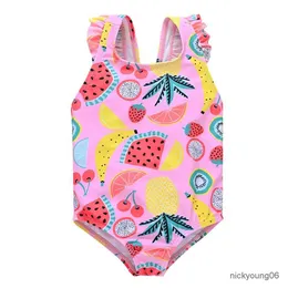 One-Pieces Girls Swimsuit Mermaid Printing Baby Girls One Piece Swimwea Childrens Surf Clothes Diving Suits Bikini Young Girls