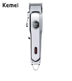 KEMEI KM1998 Profesyonel Premium Saç Clipper Erkekler Pro Sürüm 2000mah Pil Süper Işık Süper Güçlü Süper Sessiz Berber Mağazası H3919610