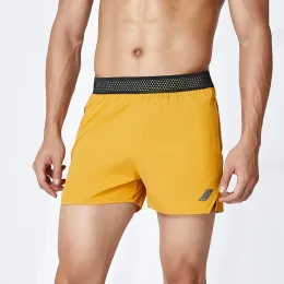 Byxor män som kör shorts gym sport fitness maraton snabb torr andas nät korta byxor män sexiga shorts träning jogging sportkläder