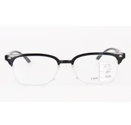 Vintage Progressive Reading Glasses Black Frame Multifocal Eyeglasses Multi Focus Near and Far Women Men Multifunction Eyewear 19806204