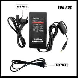 PS2のACアダプターを供給PS2 SLIM 7000シリーズゲームコンソールPlayStation 2 DC 8.5V ACアダプター充電電源US/EUプラグ