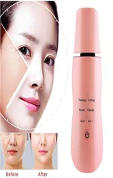 Rechargeable Ultrasonic Skin Scrubber Nutrient leadin Ultrasound face massager Facial Cleaner Peeling Vibration Personal Care App5394367