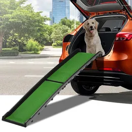 Dog Apparel Plastic Foldable Pet Stairs Outdoor Large Ramp Car Cat Climbing Pets Travel Accessories