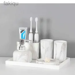 Toothbrush Sanitizer Resin Lotion Bottle Soap Dish Mouthwash Cups Trays Wash Set Creative Home Bathroom Set Toothbrush Holder Hand Sanitizer Bottles 240413