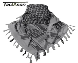 Tacvasen Men Scarf Tactical Desert Arab Keffiyeh Scarf Camouflage Head Scarf Women Arabic Cotton Paintball Face Mask D1819433445