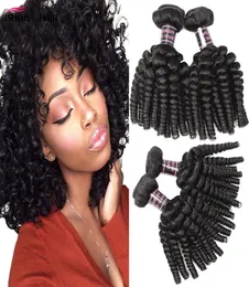 Vendi 8a capelli brasiliani afro stravaganti 4 fasci di bundle interi a buon mercato peruviano malese perucili capelli ricci 100 capelli umani 6449677