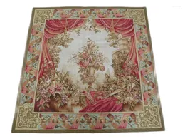 Tapestries 3.3'x5 'lana fatta a mano Aubusson Tapestry GOBELIN dipinti di tappeti