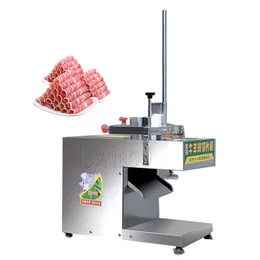 Commercial Meat Slicer Machine Electric Frozen Meat Slicer Mutton Roll Beef Cutter Lamb Rolls Cutting Machine