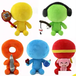 Animali di peluche imbottiti bordo di nuovi prodotti bambole di gioco MTI Colore MTI About Figurine Matches Toys Deliring Delivery Regali OT97C