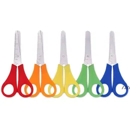 Hela Plastic Kids Safety Scissors Diy Scale Ruler Scissor Child Stationery Office Student Shears DWA51129089629