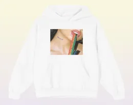 Rosalia Candy Merch New Hoodie Sweathirt Menwomen Menwomen Cosplay с капюшоном с длинным рукавом розалиаканди.