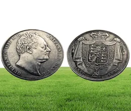 Grã -Bretanha William IV Proof Crown 1831 Copy Coin Home Decoration Acessórios9196592