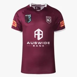 Shorts 2022 Queensland Maroons Estado de origem Jersey 2022/2023 QLD Maroons Home/Away Rugby Jersey Treinando Jersey shorts Tamanho S5xl