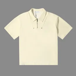 PLUS MEN PLUS POLOS Algodão branco Impressão personalizada homens Mulheres Sorto Casual Trendência XS-XL 4334