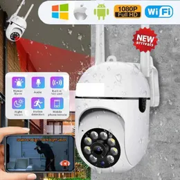 Kamery IP Hot 360 Obrotowe mini kamera Wi -Fi bezprzewodowe monitorowanie zabezpieczenia zabezpieczenia Zdalne Monitor Monitor Surveillance Smart Home 24413