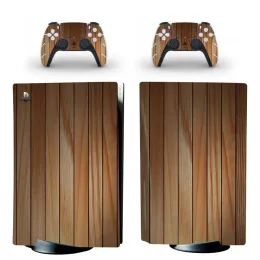 Klistermärken träril PS5 Standardskivutgåva Skinklistermärke Decal Cover för PlayStation 5 Console Controller PS5 Skin Sticker Vinyl