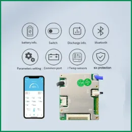 48V LiFePO4 Smart BMS 16S - Intelligent Battery Management System with ...