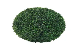 Dekorativa blommor kransar 2840 cm konstgjord växt topiary boll faux boxwood bollar för trädgård balkong trädgård bröllop dekor 387748151235