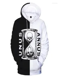 MEN039s Hoodies Unus Annus 3D Spettapetta con cappuccio Fashion Fashion Fashion Serie TV a maniche lunghe Harajuku Streetwear5924240