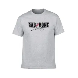 Rag and Bone Meadery Logo (transparent background) T-Shirt t shirt man  Blouse quick-drying t-shirt plain white t shirts men