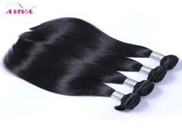 Mongolische Straight Virgin Hair Webbündel unverarbeitete mongolische Remy -Remy -Haarschüsse natürliche schwarze Erweiterungen 100gpieces Tang2188367