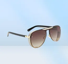 Projektanci okulary przeciwsłoneczne Limted Men kobiety Brin Brin metalowe okulary przeciwsłoneczne Styl Square RAMEFREMELESS UV 400 Oryginalne pudełko i case2226546