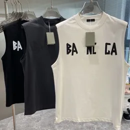 Paris Męska kamizelka sportowa Summer Letnie krótkie rękawy dla mężczyzn Kobiety projektantki BB T-shirty wydrukowane topy swobodne tshirt kobiet