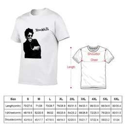 Winona Ryder's Tom Waits T-Shirt T-Shirt Sade Estetik Giyim Plus Boyut Üstleri Yüce Erkek Grafik T-Shirts