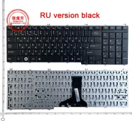 Keyboards US/RU Russian Keyboard for toshiba for Satellite C650 C655 C655D C660 C670 L675 L750 L755 L670 L650 L655 L670 L770 L775 L775D