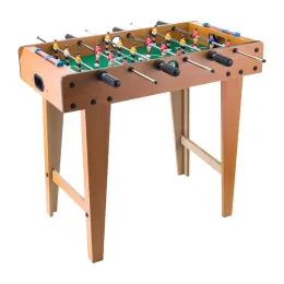 Tische Holz Foosball -Tisch mit Ball Tabletop Fußballfußballspiel für Outdoor