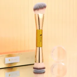 Schatten Ducare Doppelkopf Gesichtsgesichts -Pinsel für Foundation Facial Beauty Make -up Highlighter Bronze Lidschatten Rouge Power Kosmetische Werkzeuge