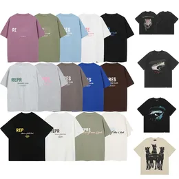 2024SS Summer Designer Mens Tshirt Shape Popular в британских модных брендах дизайнерские рубашки графическая печать футболка одежда