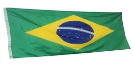 Brasilienflagge 3x5ft 150 x 90 cm Polyesterdruck in der Innenhänge im Freien im Freien im Freien der Nationalflagge mit Messingstaaten 1857075