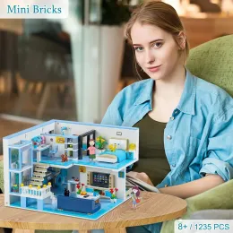 Friends Duplex Apartment Building knife set and block - Mini Friends Duplex Apartment Building knife set and block - Mini