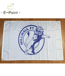 England Millwall FC 35ft 90cm150cm Polyester EPL flag Banner decoration flying home garden flags Festive gifts6784919