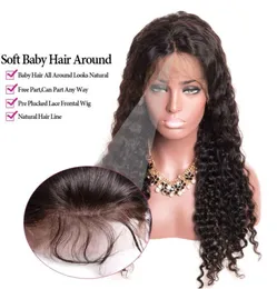 130 Кружевные парики с передними человеческими волосами для чернокожих женщин короткие парики