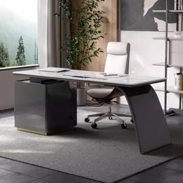 Matt Beautiful Computer Table Office Modern Studio Murers Wooden Laptop Office مكتب الأثاث الأثاث