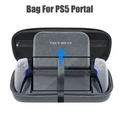 Сумки для переноски для переноски для PlayStation 5 Portal Console Eva Hard Storage Case Case Sack Sag для Sony PS5 Portal Game Console Acces