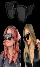 Designer solglasögon för mens 0956 kvinnor mode klassisk tjock platta ram extra breda tempel blk lins solglasögon beh vatio8208936