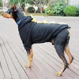 Köpek Kıyısı Kış Hoodie Küçük Orta Büyük Giysiler Kaniş Bichon Schnauzer Doberman Golden Retriever Alaska Dev Giyim