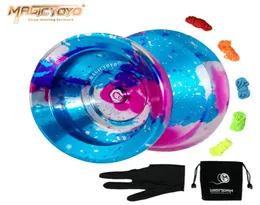 Magicyoyo Y01 Node Yoyo Professional svarar inte på höghastighetsaluminiumlegering Yo Yo rostfria lager Yoyo LJ2010312492728