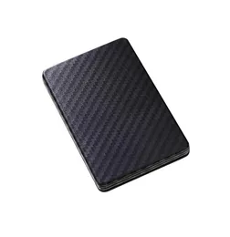 New Striped Black Imitation Carbon Fiber Magnetic Card Cover Carbon Fiber Style Wallet Card Package Durable Card Wallet9873712