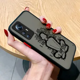 Fullmetal Alchemist Logo For POCO X5 X4 X3 NFC X2 M5S M4 M3 M2 C55 C51 F5 F4 GT Pro 5G Frosted Translucent Phone Case